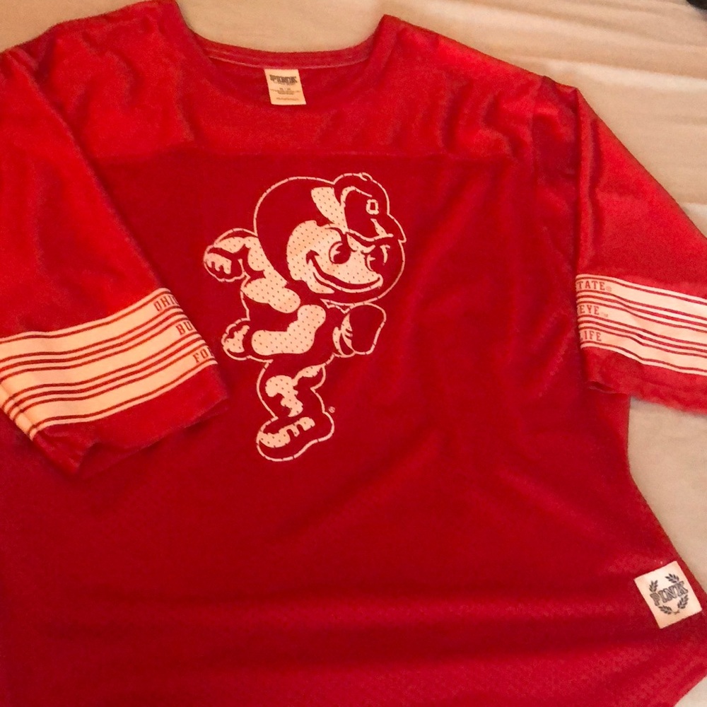 PINK Victoria’s Secret Ohio State Buckeyes Jersey